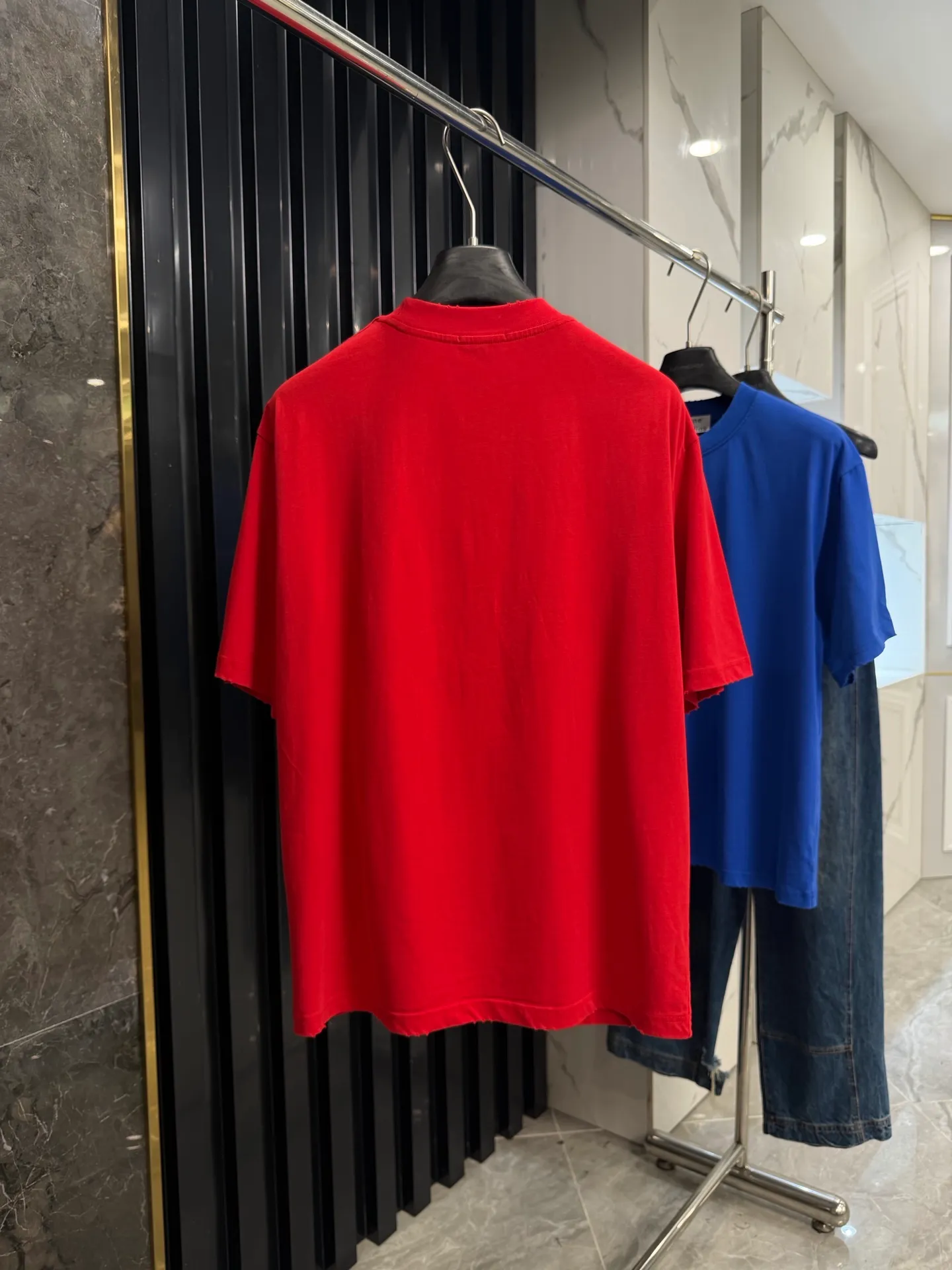 Acne Studio New Arrival. . g .Oversize . Same Style. Color：Black White Red Blue SIZE：S M L XL 7161